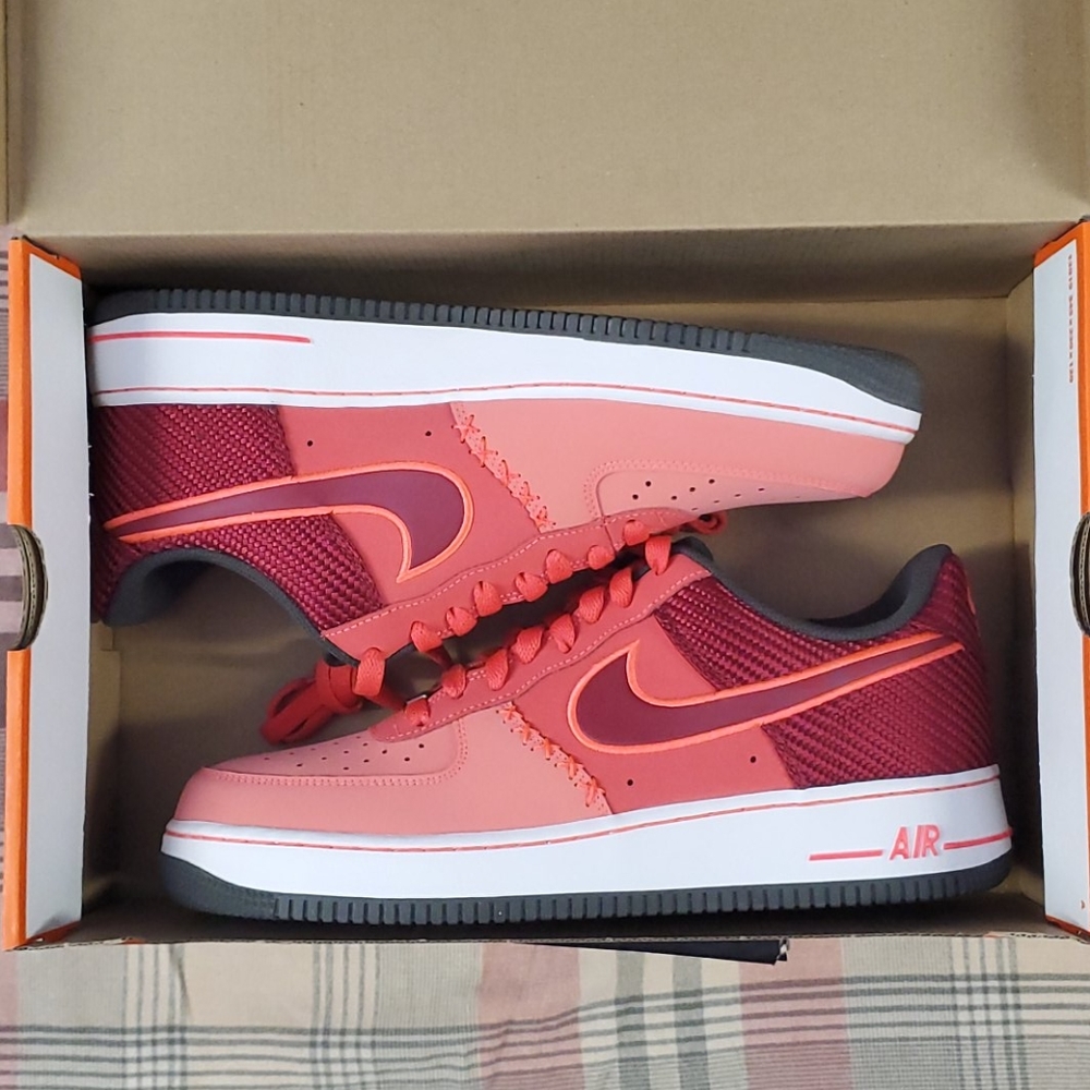 Nike air force 1 " fusion noble atomic red"